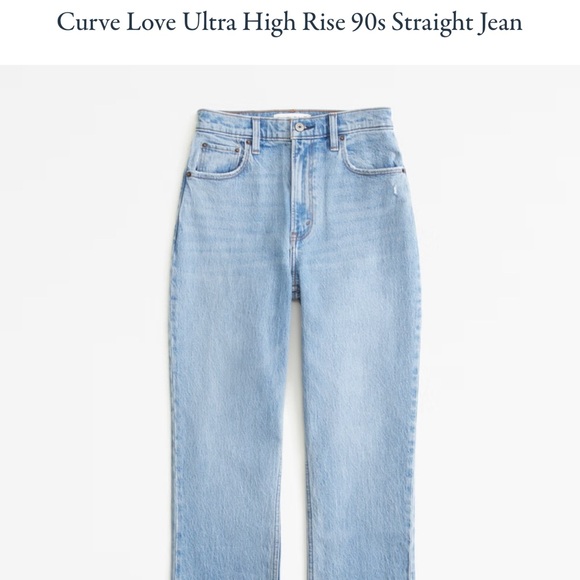 Abercrombie & Fitch Denim - Abercrombie Curve Love Jeans